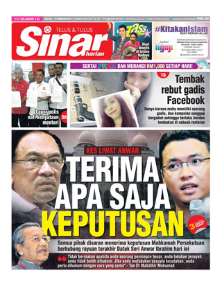 Sinar Harian Edisi Mega 10.2.15