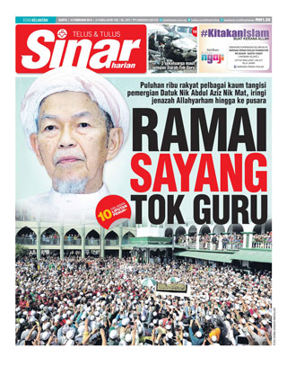 Sinar Harian Edisi Kelantan 14.2.15