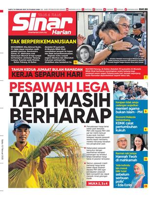 Sinar Harian 26 Julai 2026